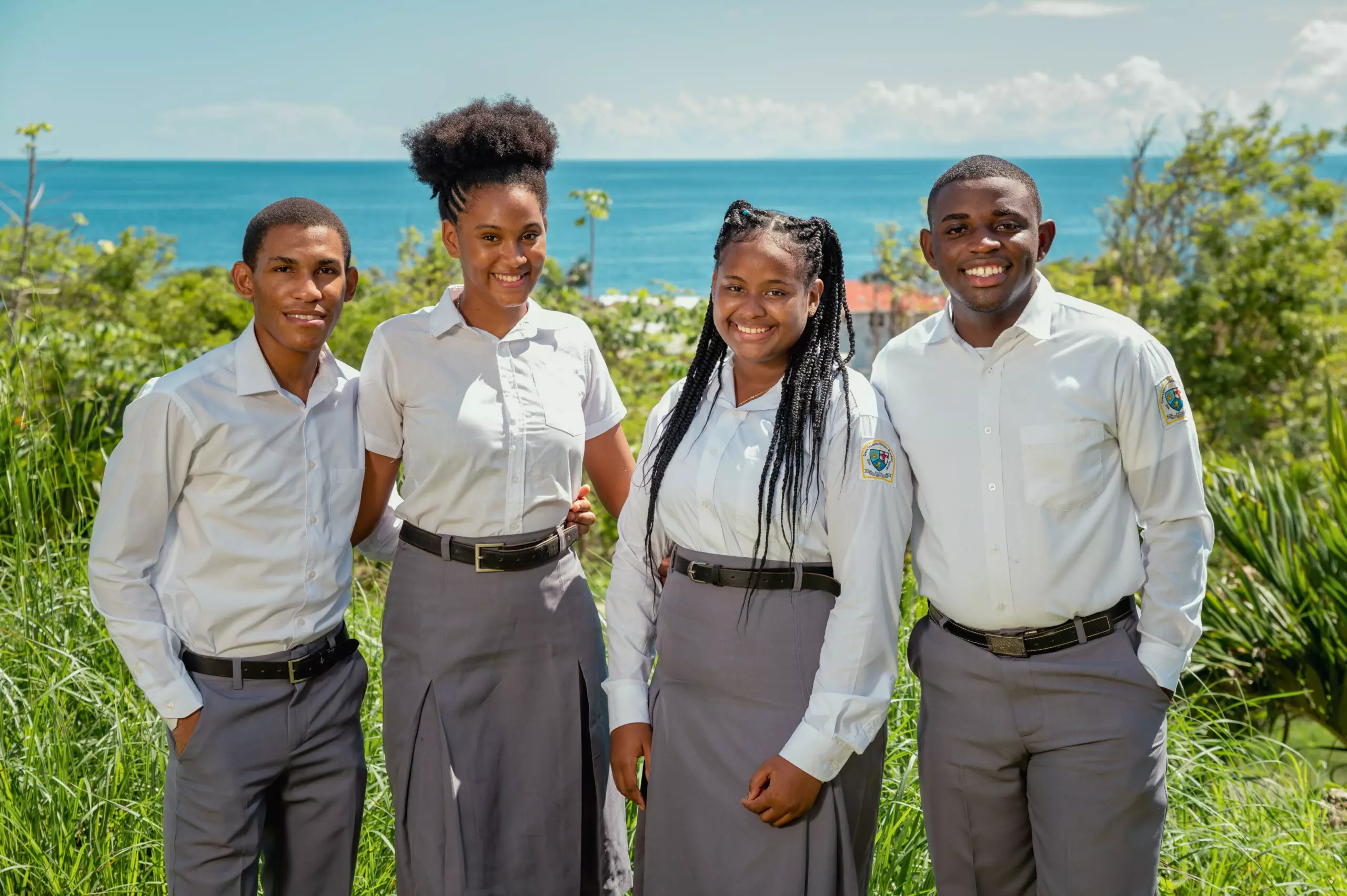 Four students for Abundant Life Foundation's scholarshoip program